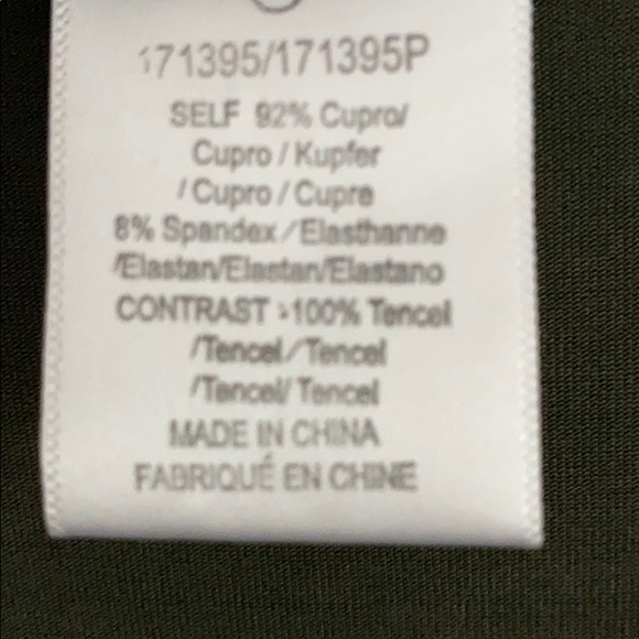 Anthropologie Dolan Green/Black Colorblock Dress - Picture 7 of 7